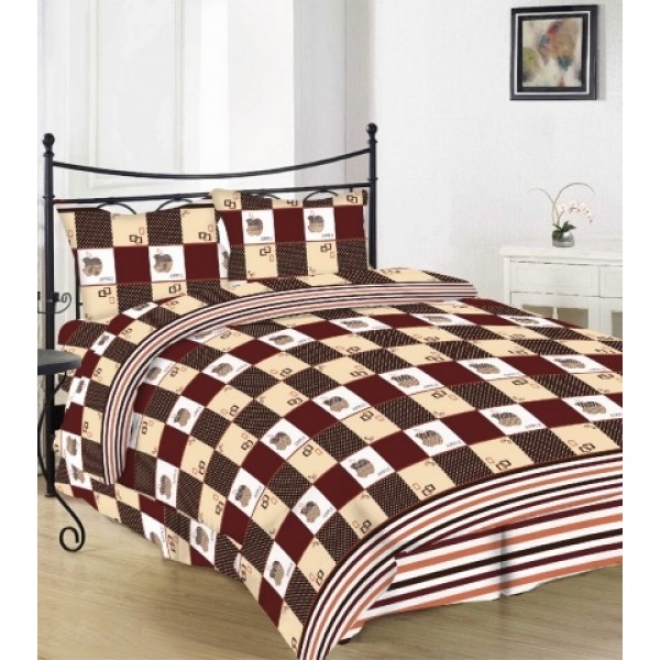 

Комплект полуторного постельного белья Moka Textile Бязь Яблочко 145*210