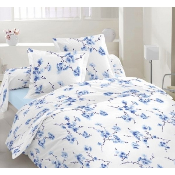 

Комплект двуспального постельного белья Moka Textile Бязь Люкс Сакура 175х210см