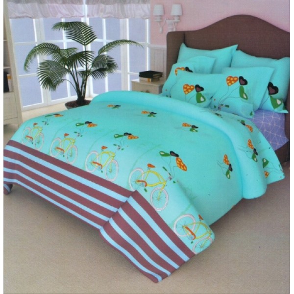 

Комплект Семейного постельного белья Moka Textile Бязь Викенд 145*210