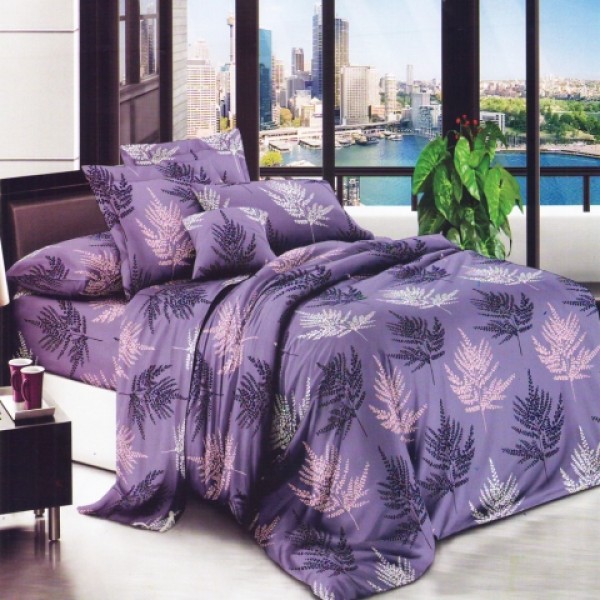 

Комплект полуторного постельного белья Moka Textile Бязь Папоротник145*210