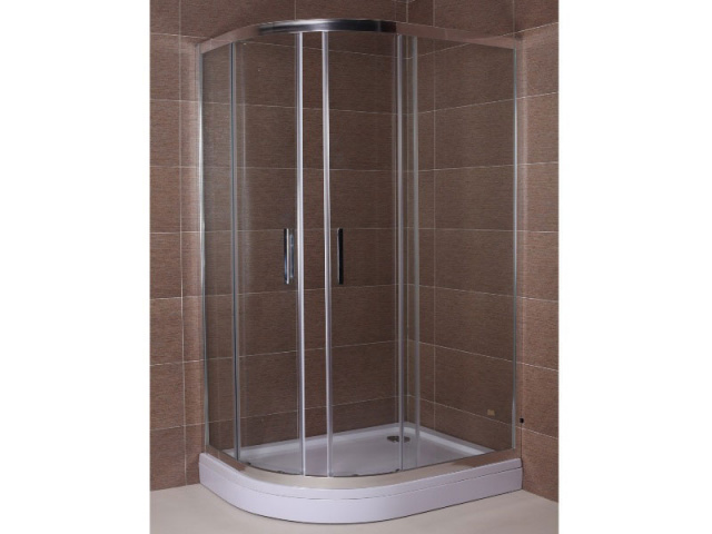 

Душевая кабина 90 х 120 см стекло полукруглая ДкСр.120-Tr