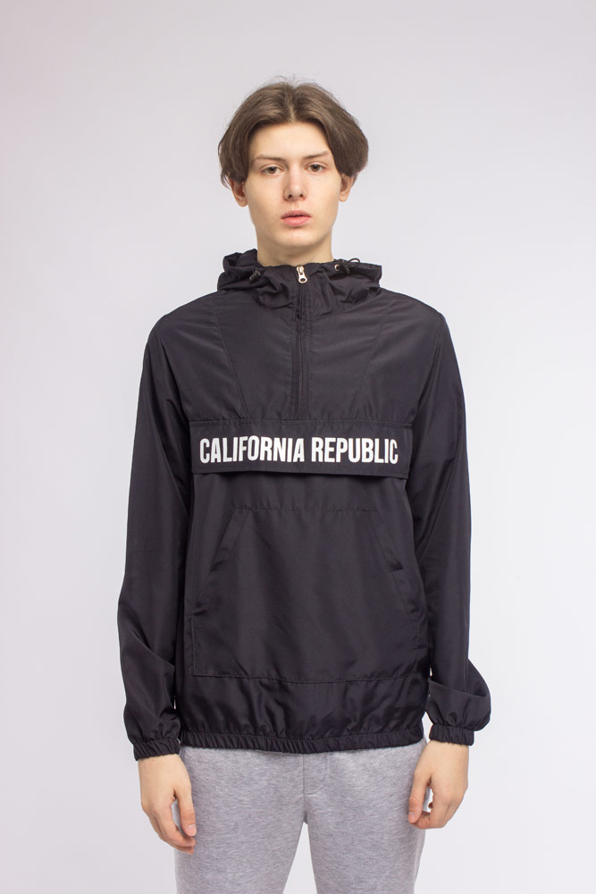 

Вітровка чоловіча анарак California Republic S темно-синій (59)