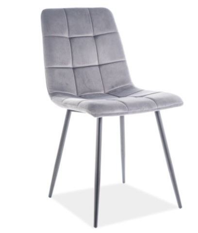 

Стул Mila Velvet Cерый