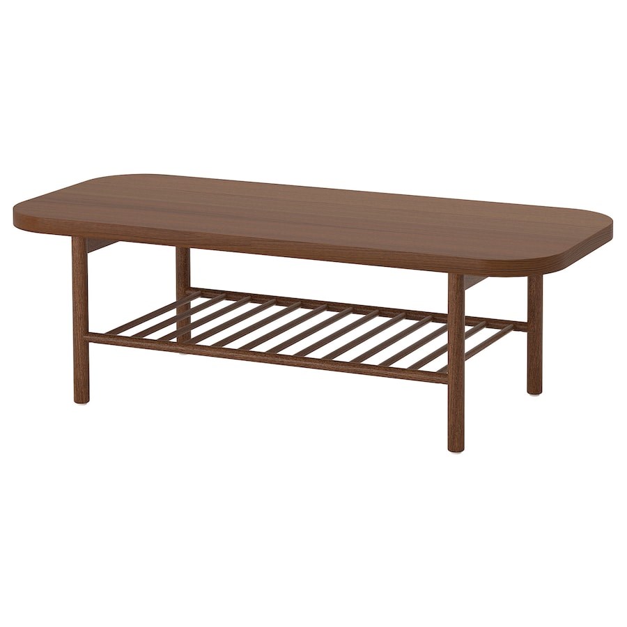 

Журнальний столик IKEA LISTERBY 140х60 см коричневий (004.090.51)