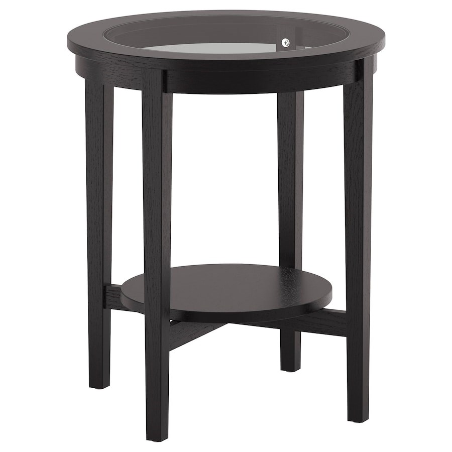 

Журнальний столик IKEA MALMSTA 54 см чорно-коричневий (802.611.83)