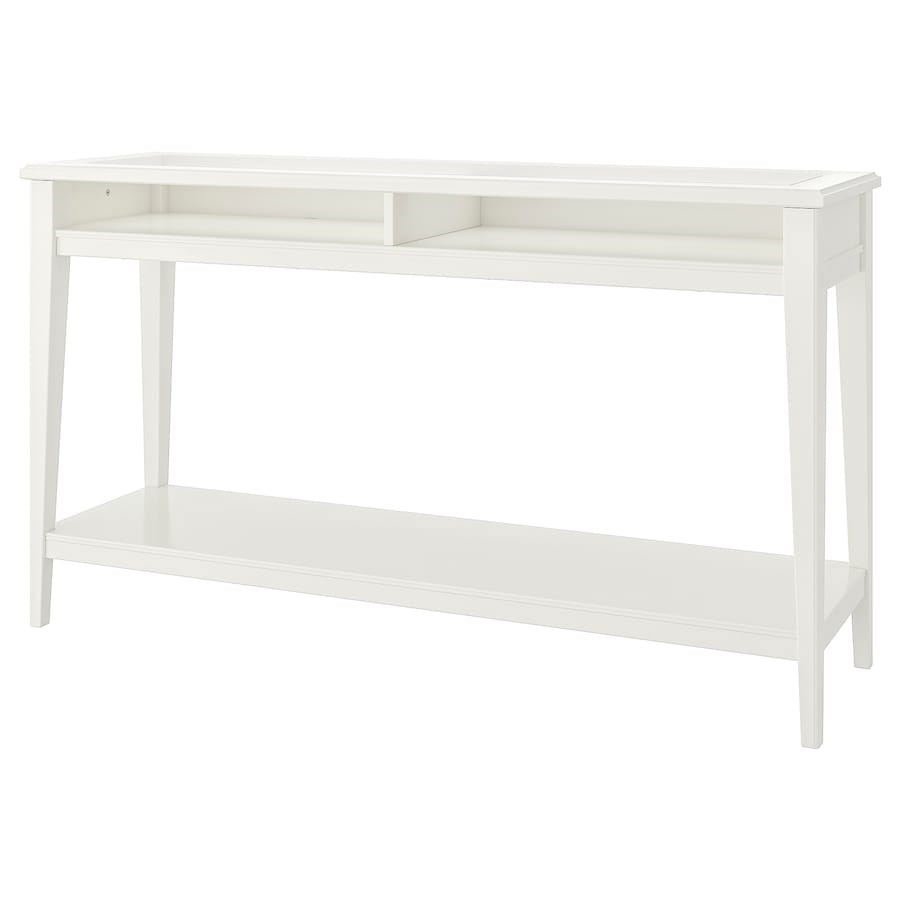 

Журнальний столик IKEA LIATORP 133x37 см білий (001.050.64)