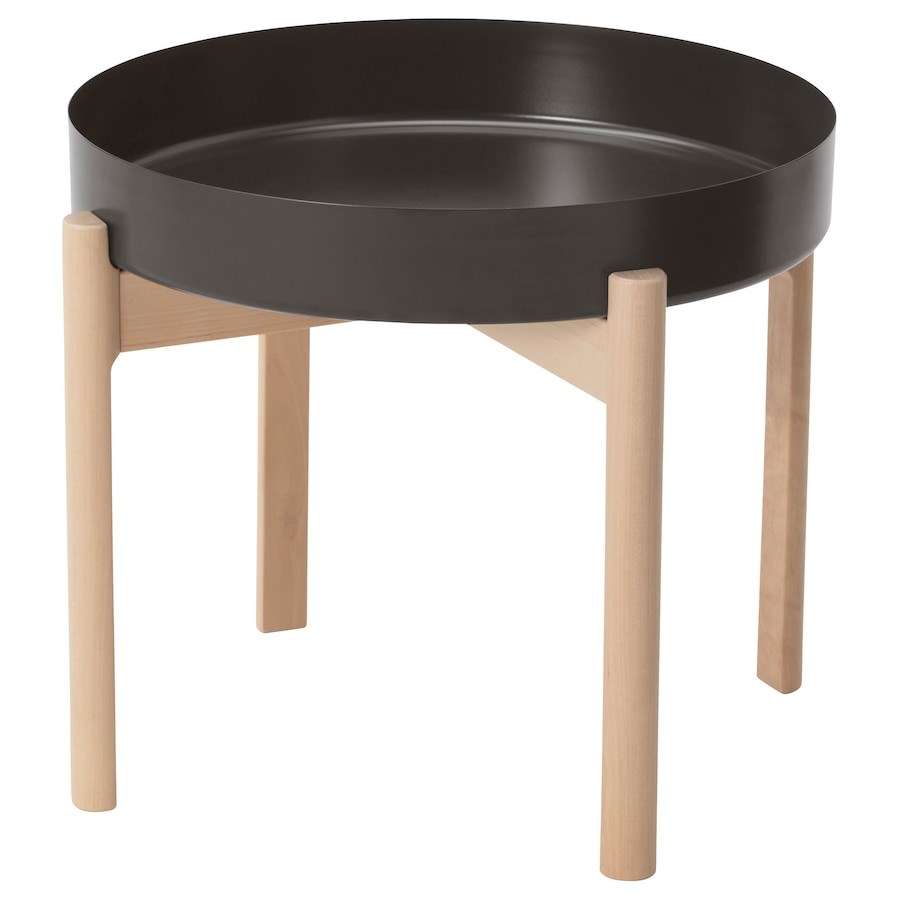 

Журнальний столик IKEA YPPERLIG 50 см береза/темно-сірий (903.465.92)