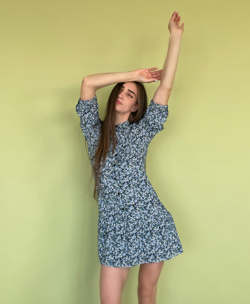 

Плаття Primark 37841  Блакитний, Плаття Primark 37841 34 Блакитний