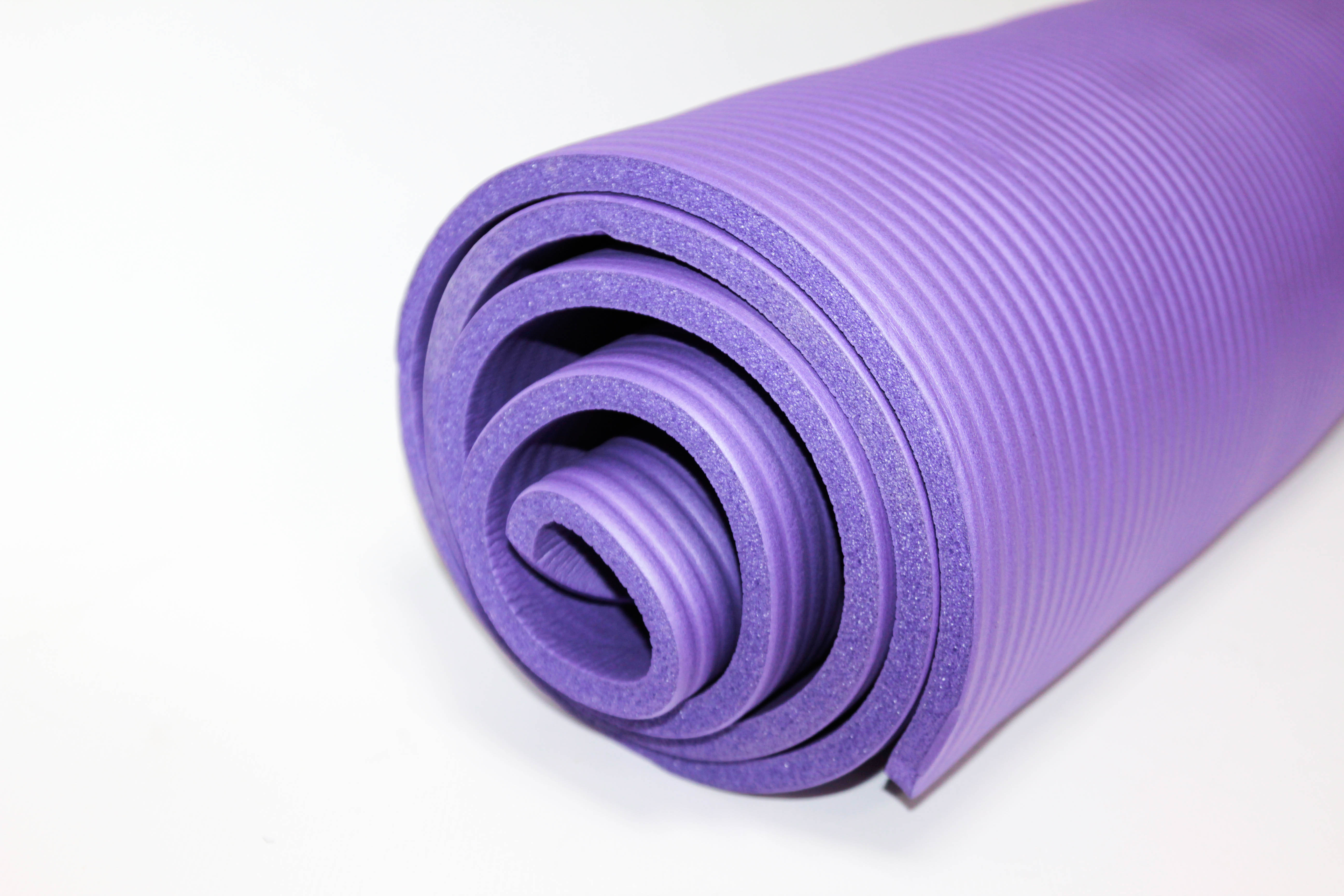 

Коврик для йоги и фитнеса LifeSport Yoga Mat 183x61cm 10mm NBR - серый