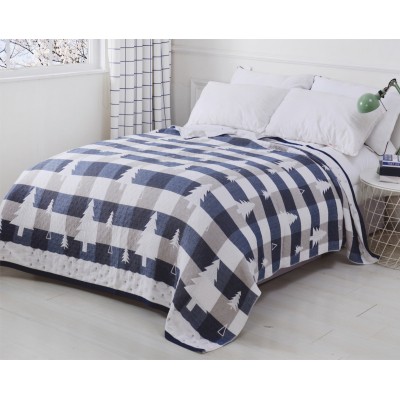 

Покрывало Home Line Елка 150х200 Синее