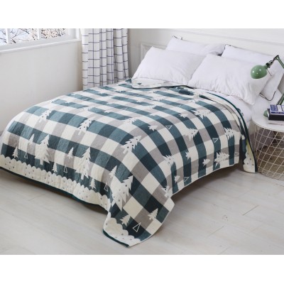 

Покрывало Home Line Елка 150х200 Зеленое