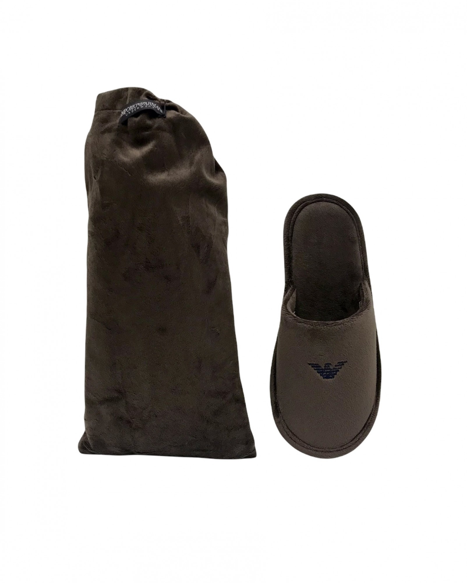 

Armani мужские комнатные тапочки XL (44-45) коричневий JXPM01-XM092