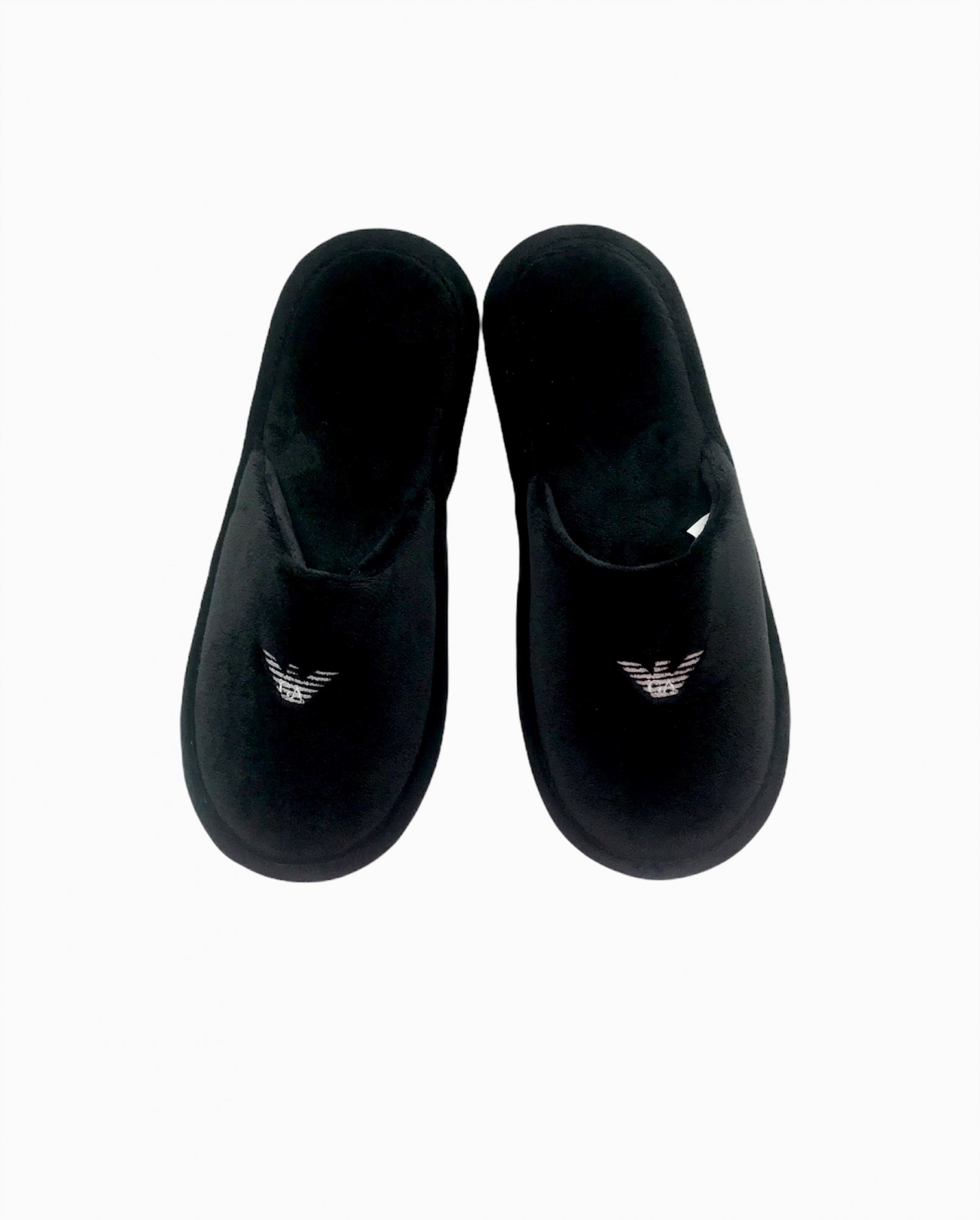

Armani мужские комнатные тапочки М (40-41) черный JXPM01-XM092