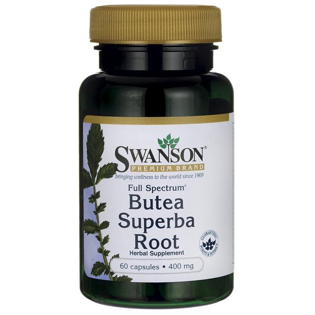 

Корень Бутеа Суперба, Butea Superba Root, Full Spectrum, Swanson, 400 мг, 60 капсул