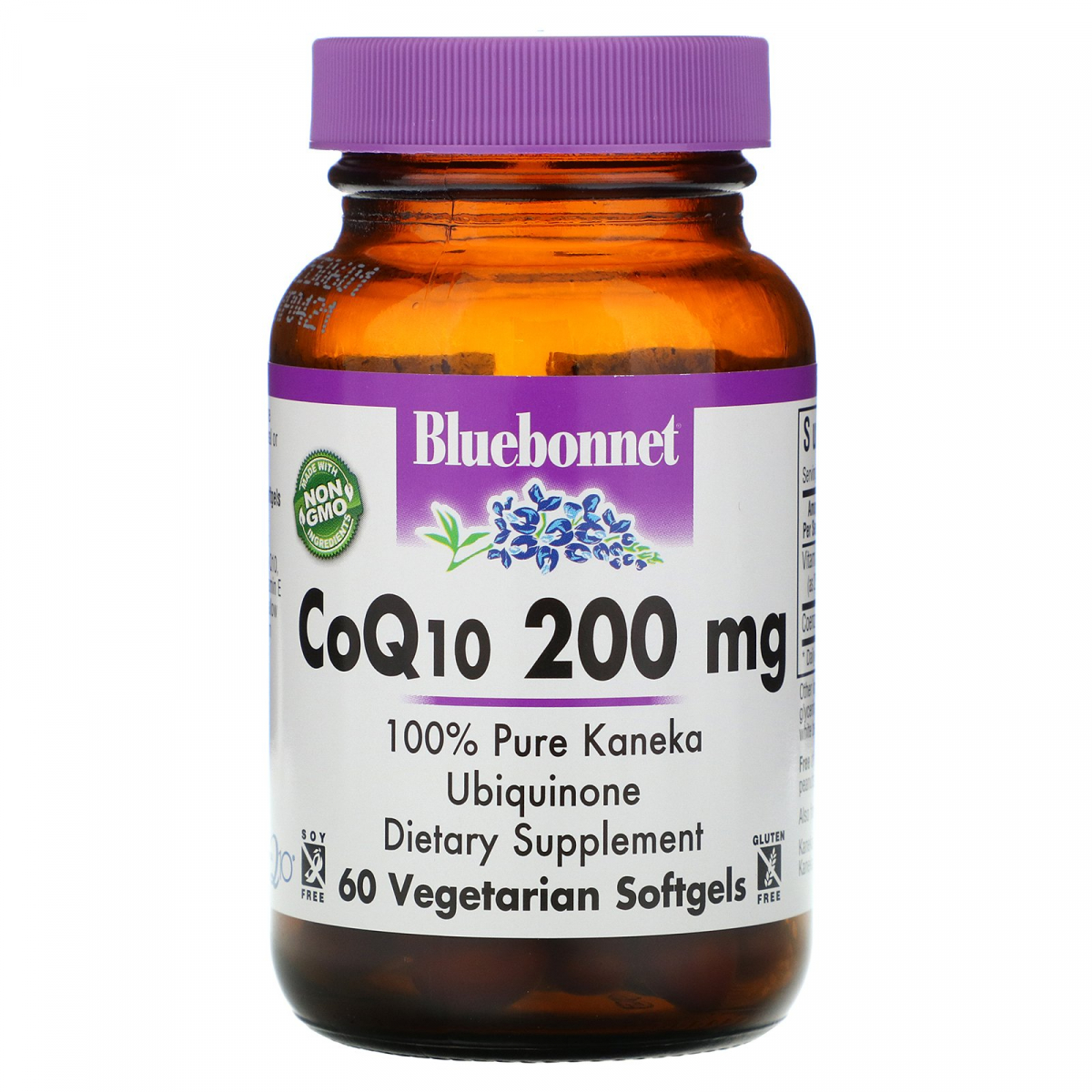 

Коэнзим Q10 Bluebonnet Nutrition (CoQ10) 60 капсул