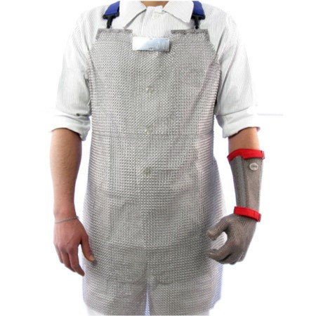 

Кольчужный фартук защитный для мясников Niroflex 2000 размер 75*45 см