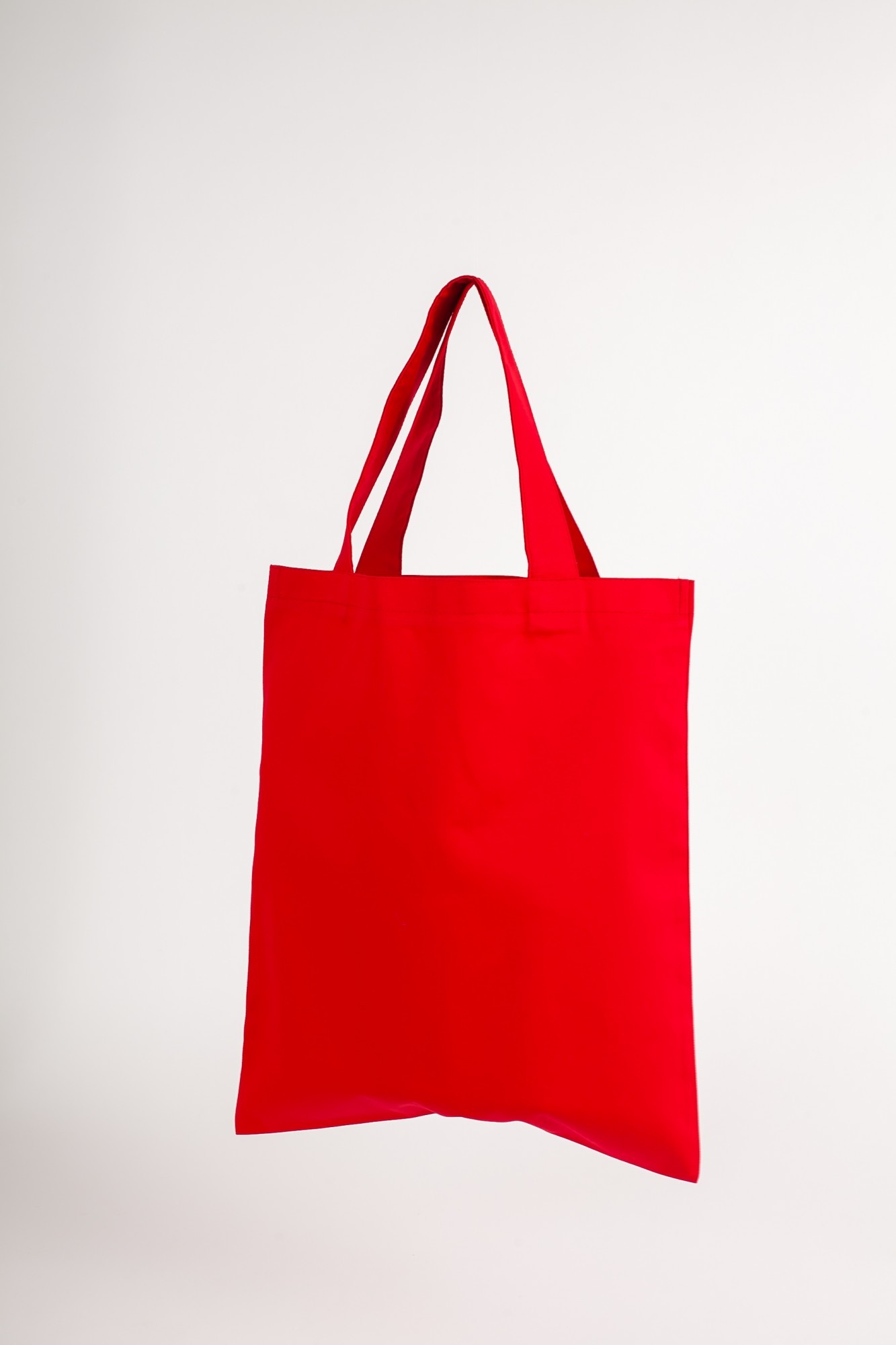 

Cумка KS.SHOP Экосумка шоппер 35x42 см ручки 45 см Саржа Красная SS-00020