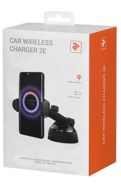 

Беспроводное ЗУ 2E Car Windsheild Wireless Charger, 10W, black