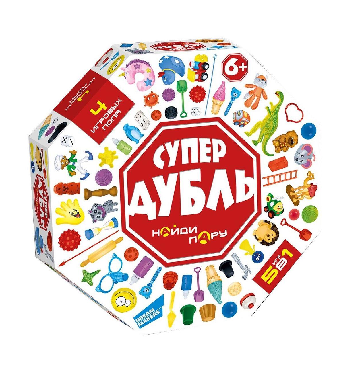 

Настольная игра Dream Makers Супер Дубль Найди пару (2012_UA)