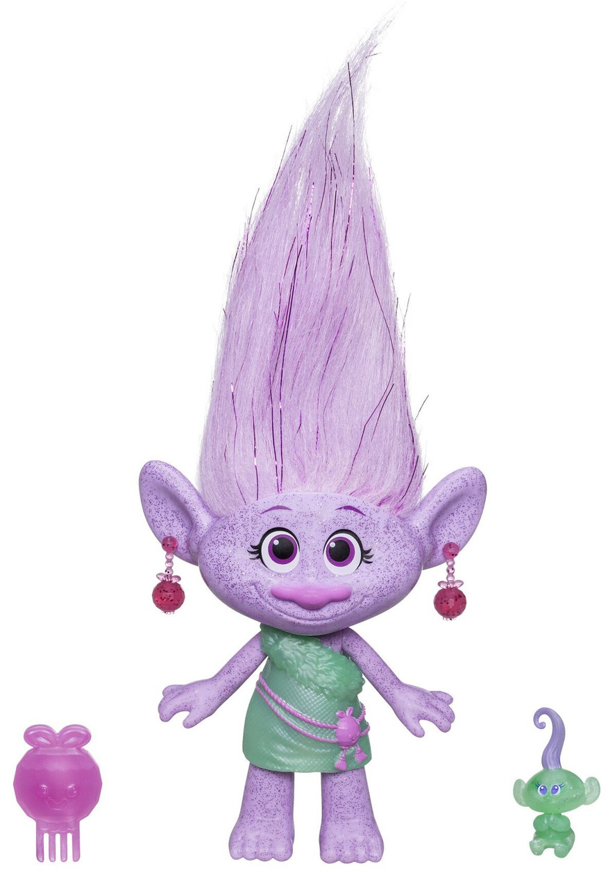 

Игровой набор Hasbro Тролли Джиа 20 см и малыш тролль (E0356/E0144)