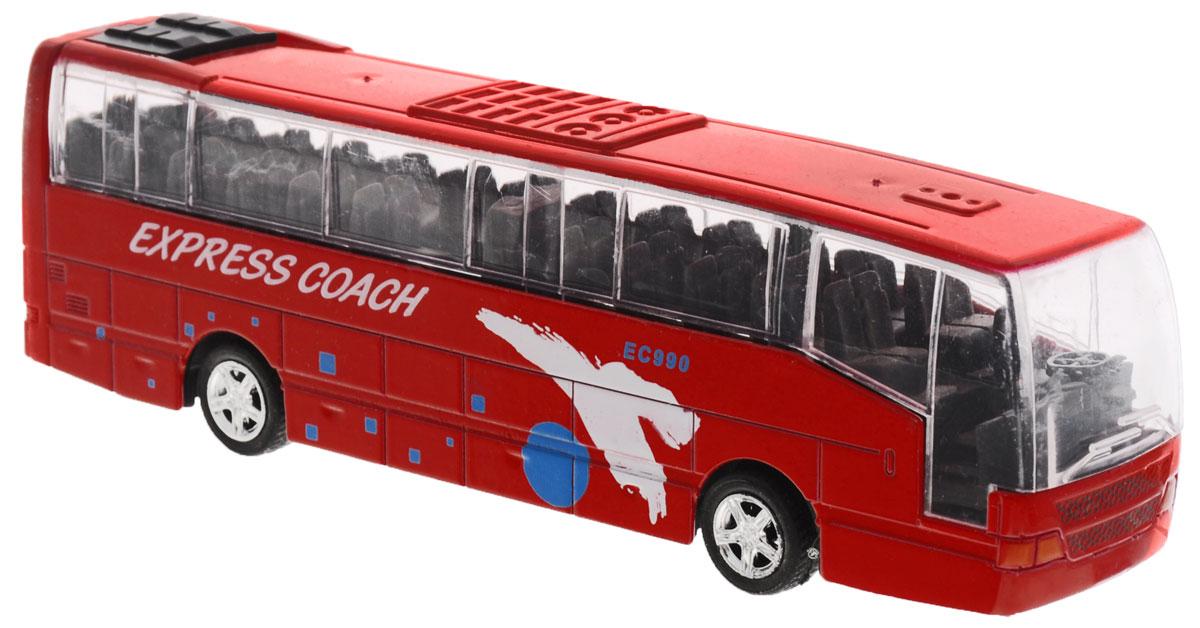 

Игрушка Big Motors Автобус инерционный красный 16 см (звук, свет) (XL80136L)
