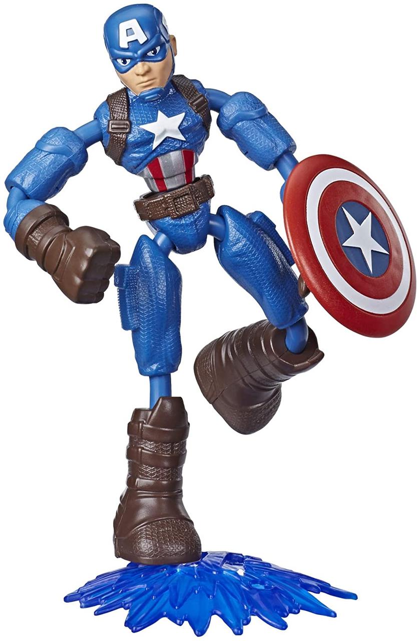 

Фигурка Hasbro Капитан Америка 15 см Мстители Марвел Bend and Flex (E7869/E7377)