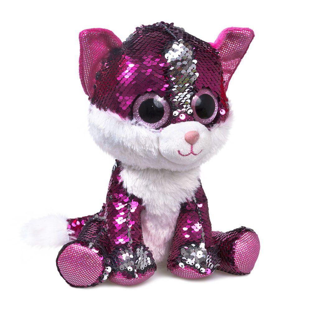

Мягкая игрушка Fancy Кот Рубин 15 см с паетками (KGL0UPR)