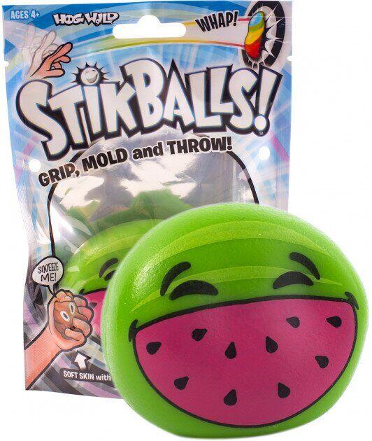 

Игрушка антистресс Stikballs сквиш Липунчик Арбузик (53478)