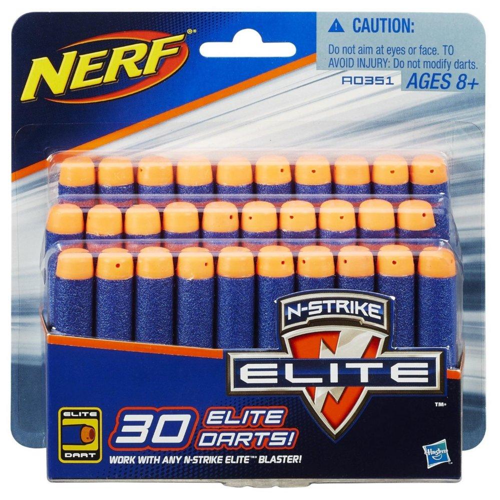 

Комплект стрел Hasbro для бластеров Nerf Elite 30 шт (A0351)