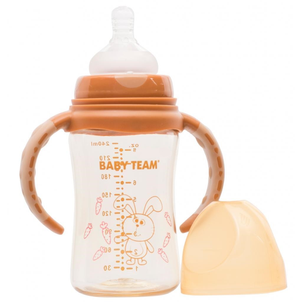 

Бутылочка для кормления Baby Team с температурным индикатором 240 мл (1090)