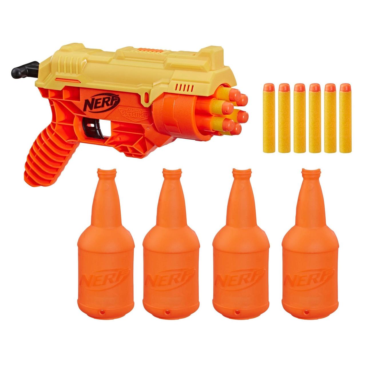 

Набор Hasbro Бластер Нерф Альфа Страйк Кобра RC-6 и мишени (E7857)