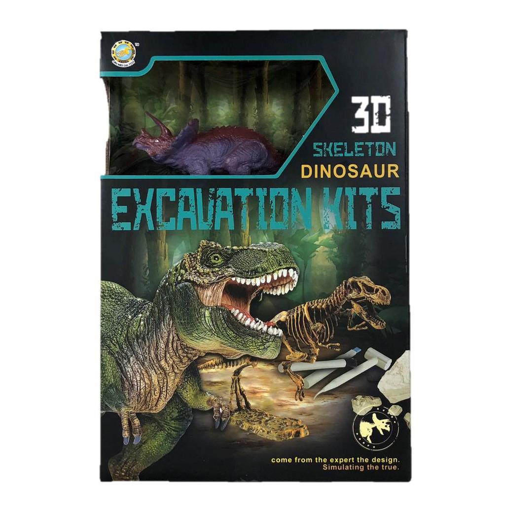 

Набор игровой 3D Skeleton Раскопки динозавра Трицератопс (502B)