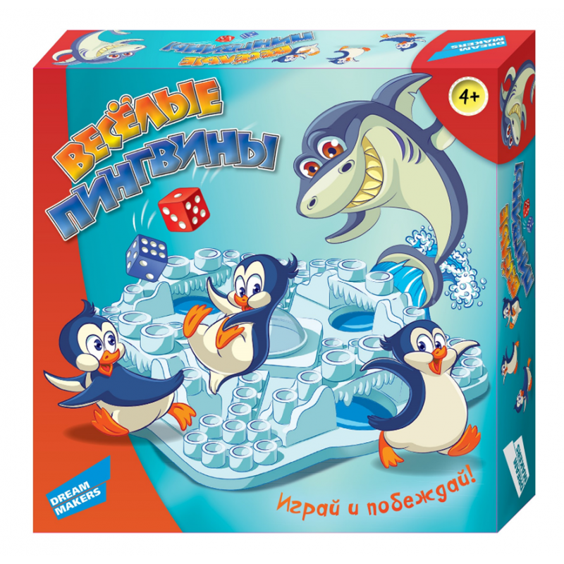 

Настольная игра Dream Makers Веселые пингвины (707-36)