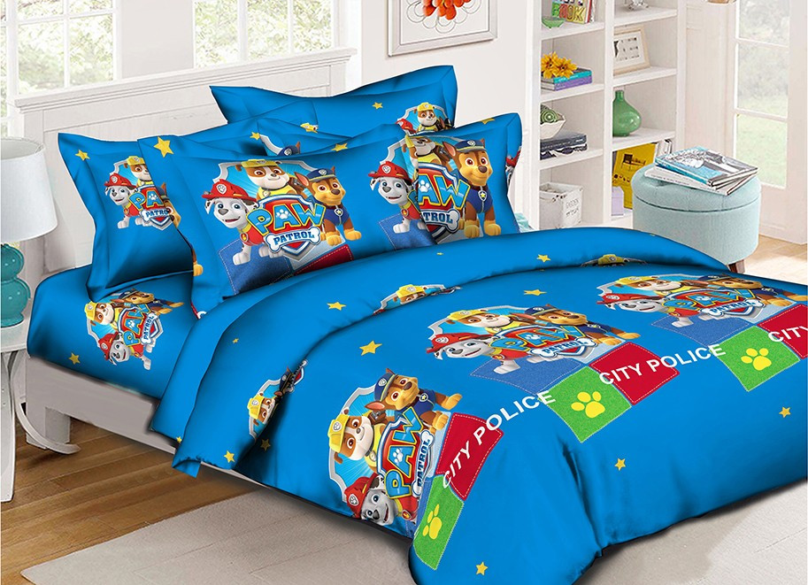 

Подростковое постельное белье Щенячий патруль (полуторный)