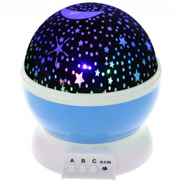 

Проектор ночного неба Star Master звездное небо вращающийся Blue (BD055)
