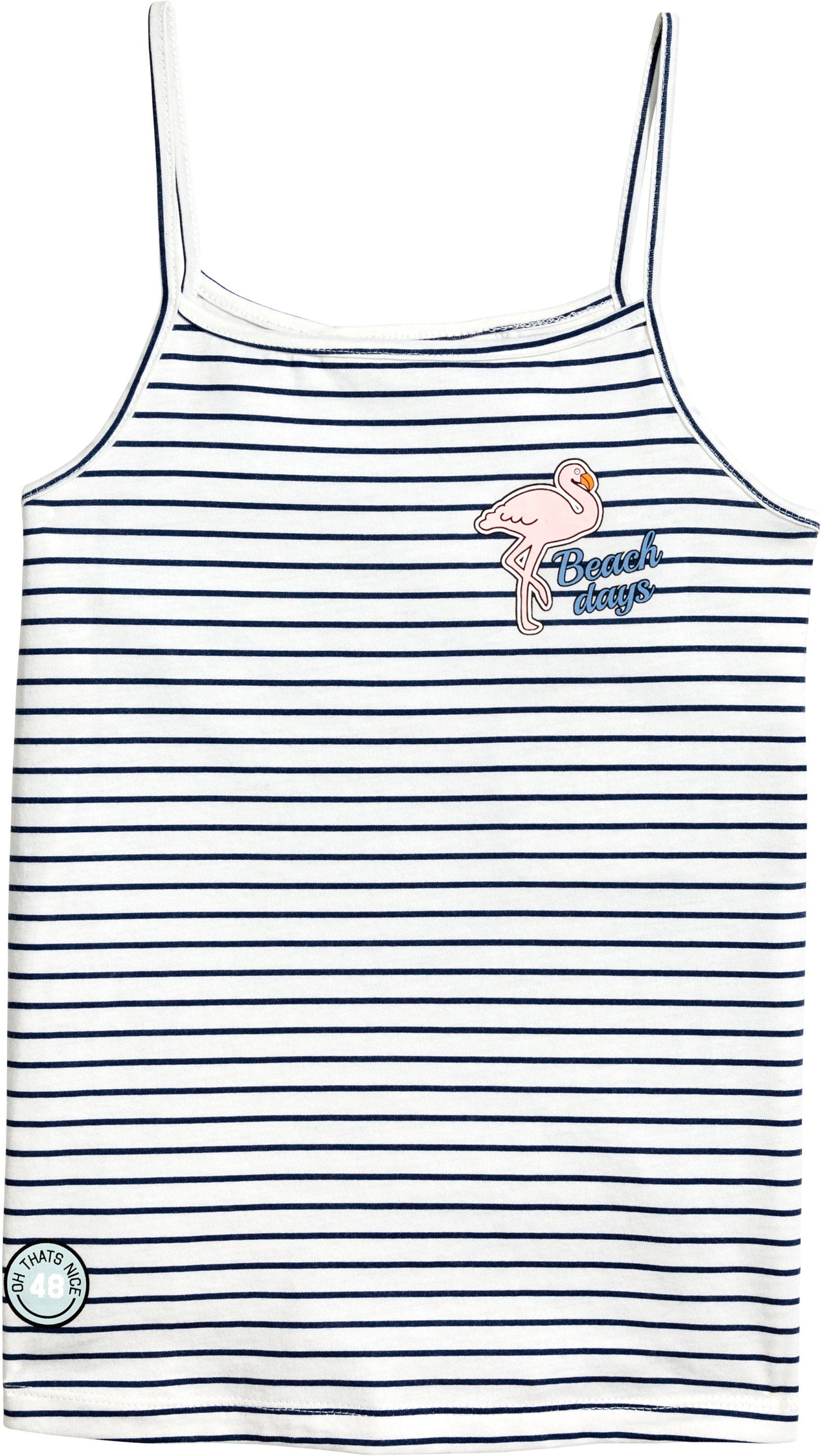 

Майка H&M 5hm01120228 170 см Белая