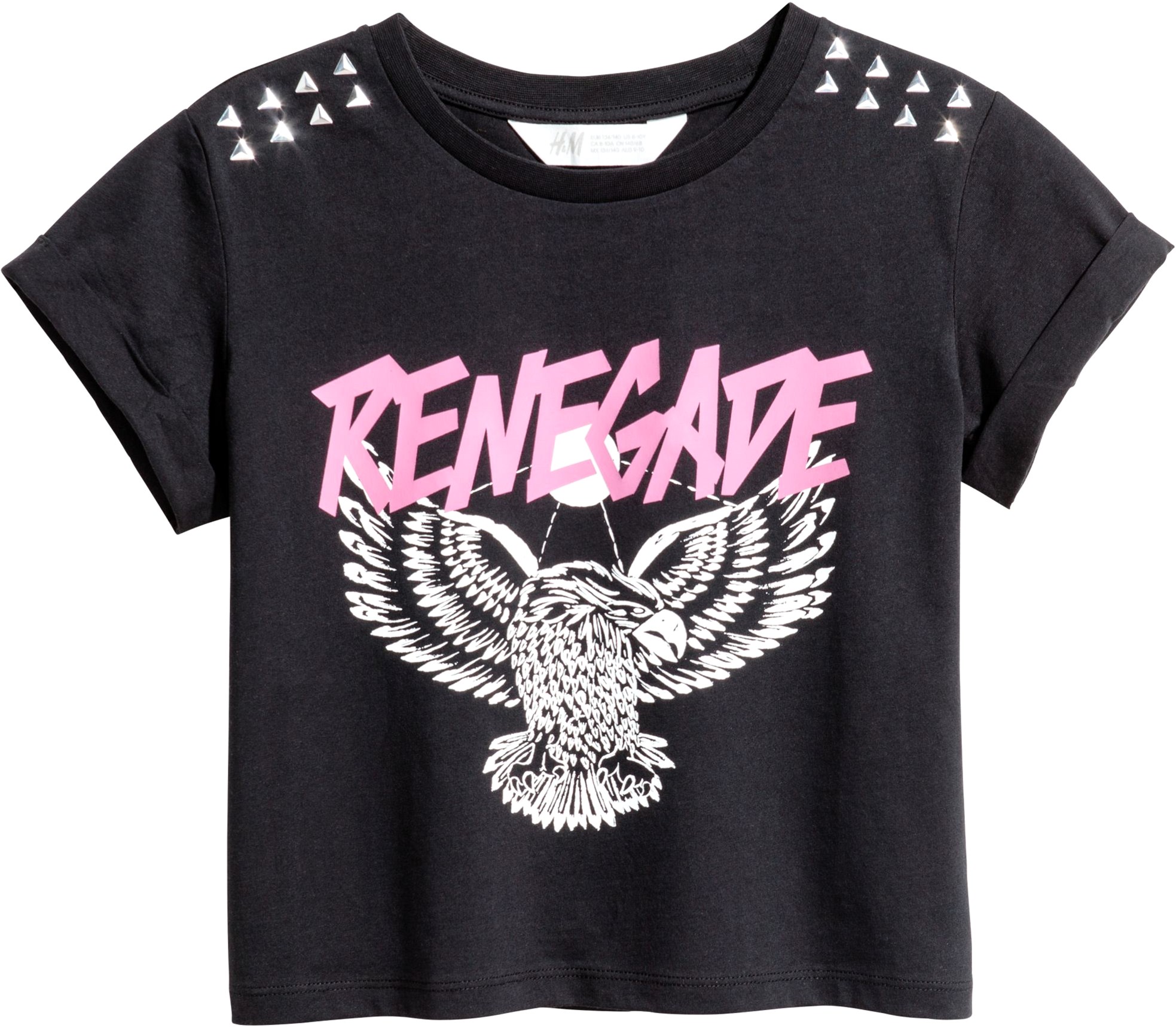 

Футболка H&M 5hm01120007 146-152 см Черная