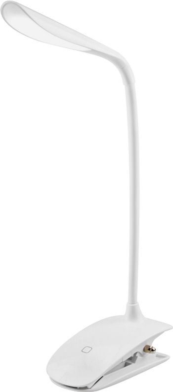 

Настольная лампа ColorWay Flexible&Clip 1.5 Вт 5500-6000 K White (CW-DL04FCB-W)