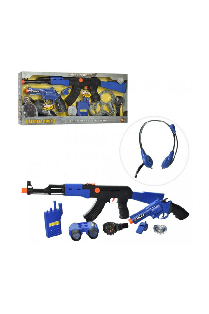 

Набір поліцейського, в асортименті Limo Toy різнокольоровий (SKT000524435)