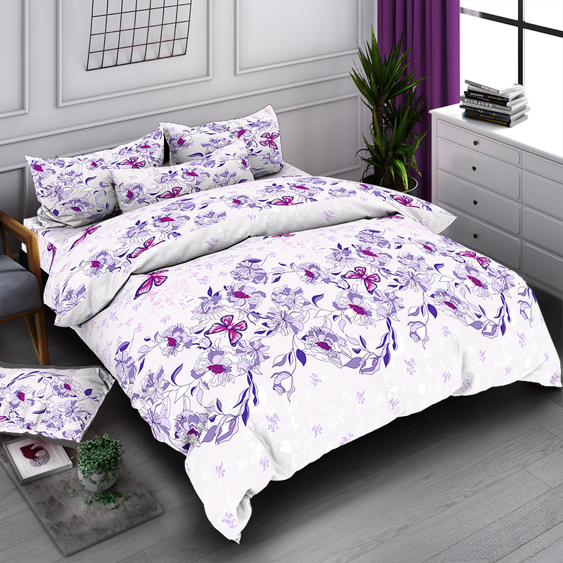 

Комплект постельного белья Уютная Жизнь Бязь Голд Двуспальный 180x220 (K-G-N-7119)