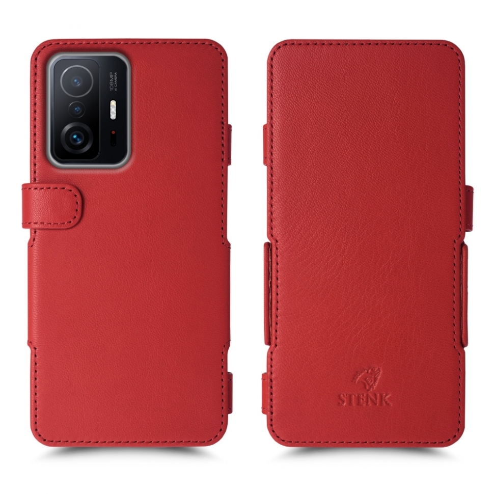 

Чехол книжка Stenk Prime для Xiaomi 11T Красный