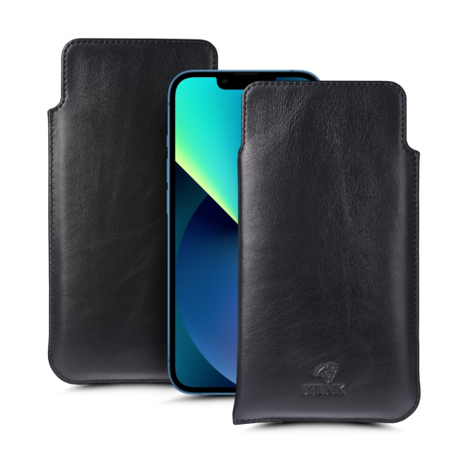 

Футляр Stenk Elegance для Apple iPhone 13 mini Чёрный