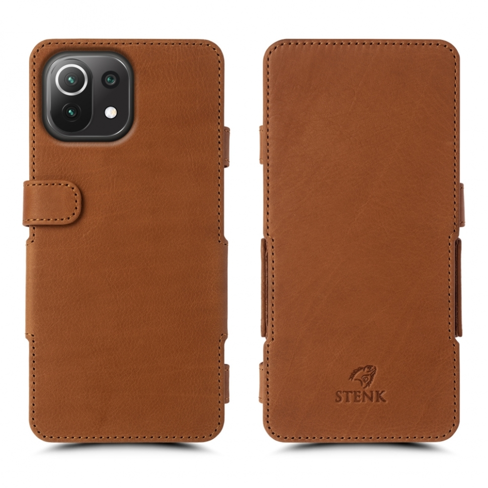 

Чехол книжка Stenk Prime для Xiaomi 11 Lite 5G NE Camel