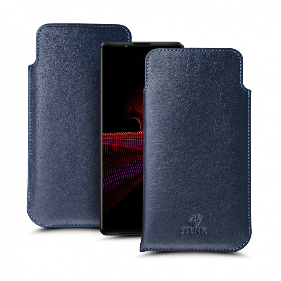 

Футляр Stenk Elegance для Sony Xperia 1 III Синий