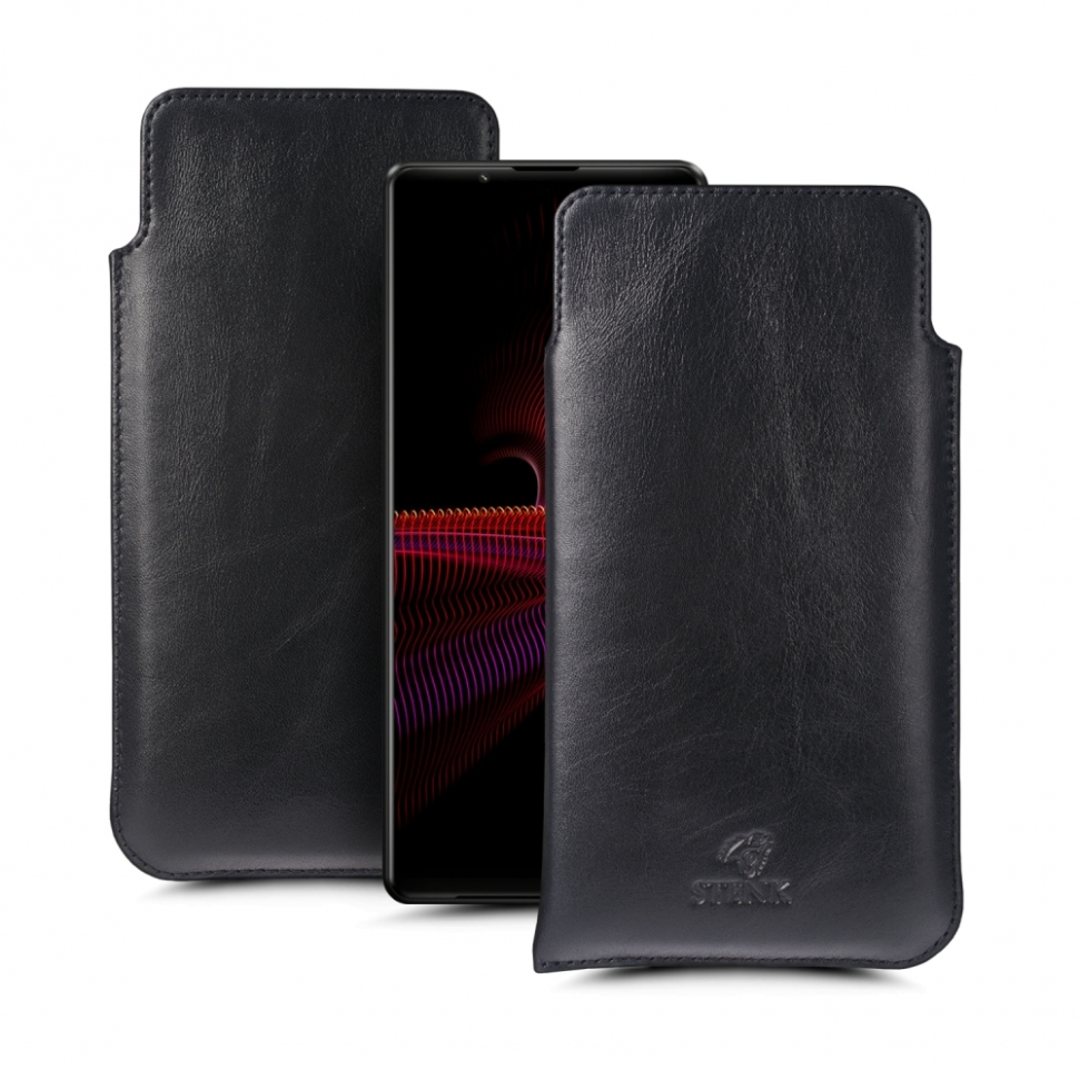 

Футляр Stenk Elegance для Sony Xperia 1 III Чёрный