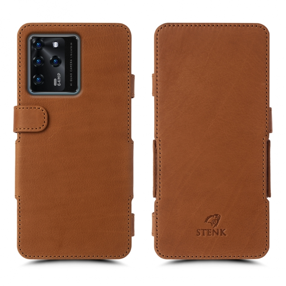 

Чехол книжка Stenk Prime для ZTE Blade V30 Camel