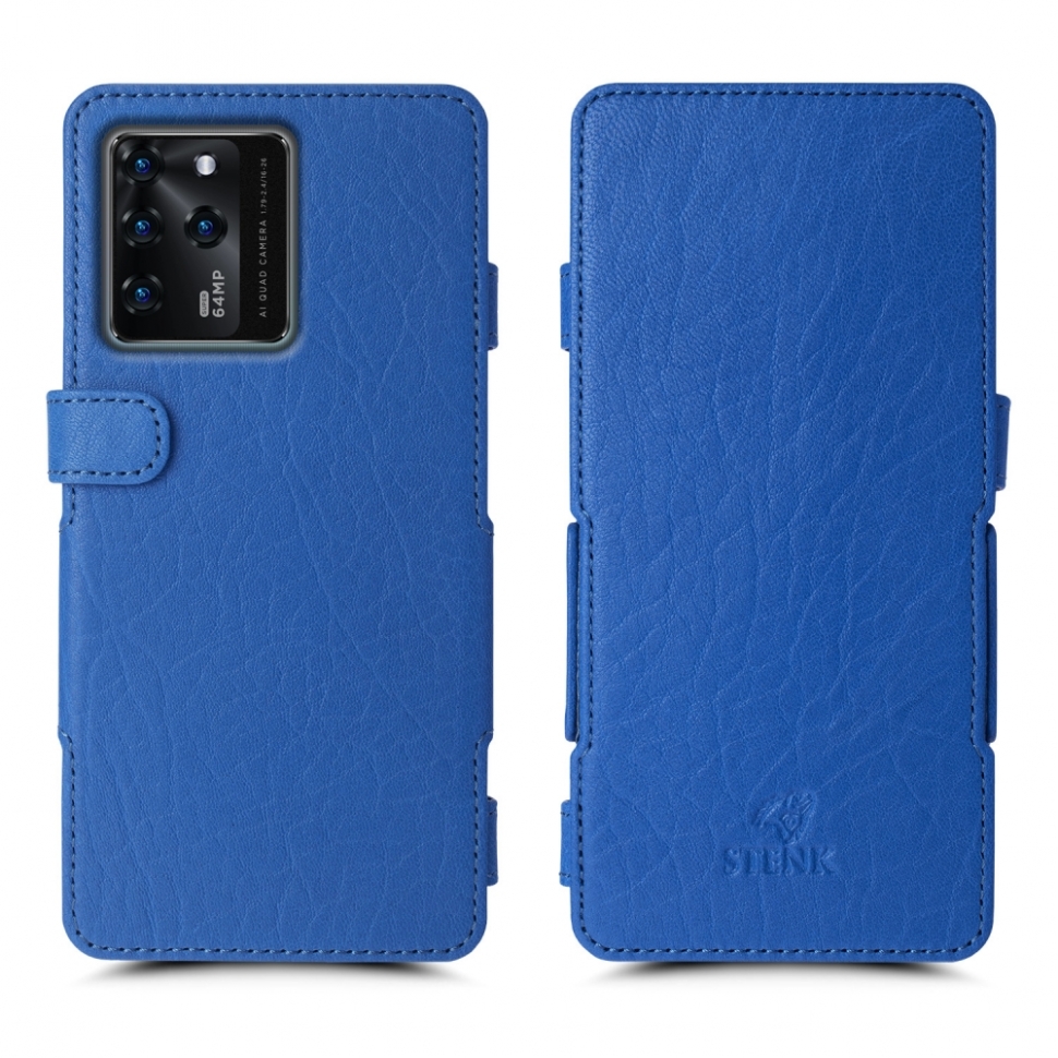 

Чехол книжка Stenk Prime для ZTE Blade V30 Ярко-синий