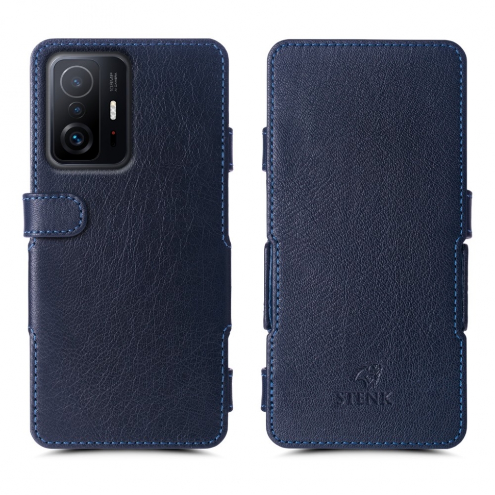 

Чехол книжка Stenk Prime для Xiaomi 11T Pro Синий