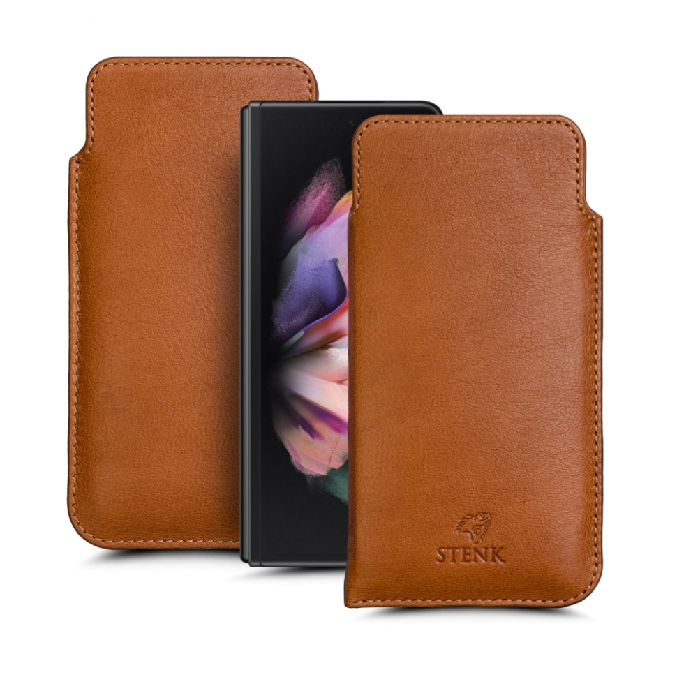 

Футляр Stenk Elegance для Samsung Galaxy Z Fold 3 5G Camel