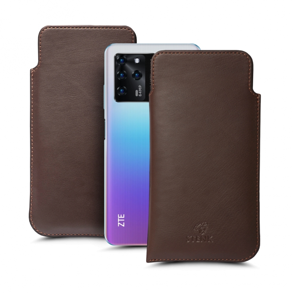 

Футляр Stenk Elegance для ZTE Blade V30 Коричневый